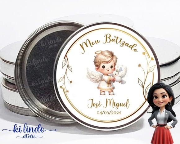 Latinha Personalizada para Lembrancinha de Batizado