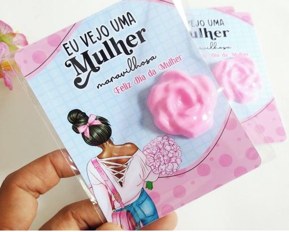 Lembrancinha Dia da Mulheres 8 de Março