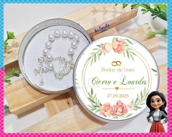 Lembrancinhas Bodas de Ouro 50 Anos