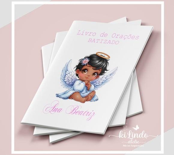 Livrinho de Oração Lembrancinha Batizado