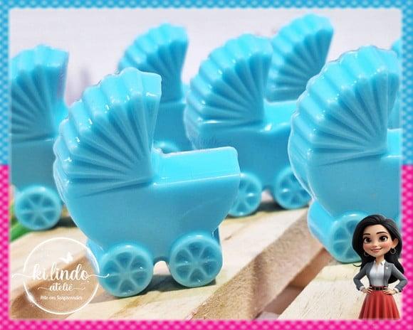 Mini Sabonete Carrinho de Bebê