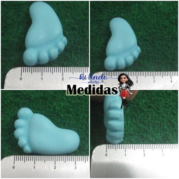Sabonete Pezinho de Bebê Azul