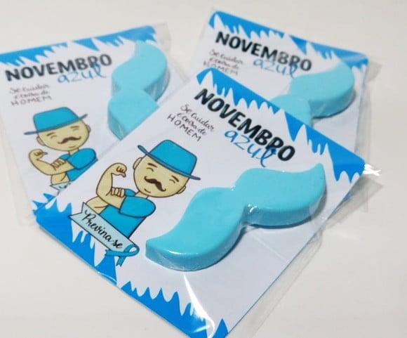 Cartão Lembrancinha Novembro Azul