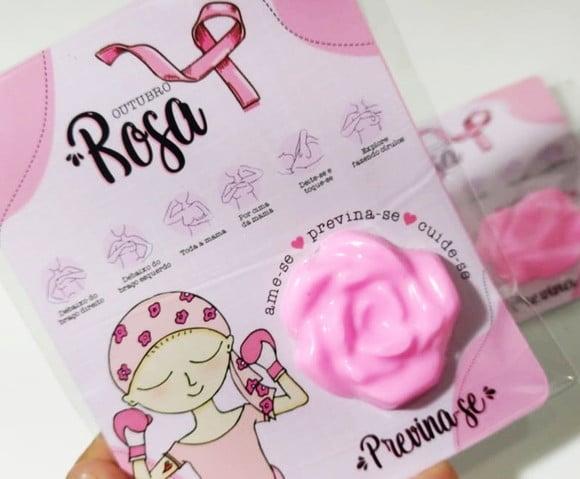 Cartão Lembrancinha Outubro Rosa