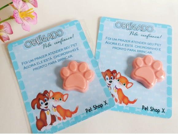 Cartão Lembrancinha para Pet Shop ou Aniversário Pet