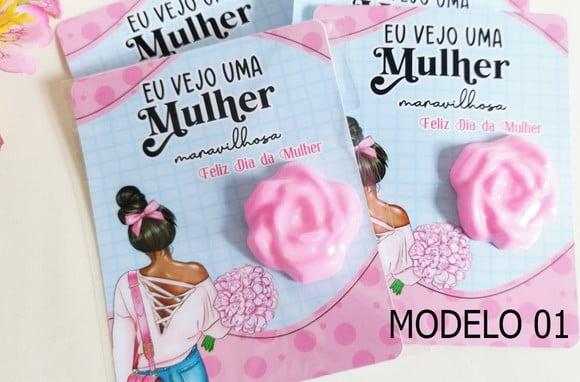 Lembrancinha Dia da Mulheres 8 de Março