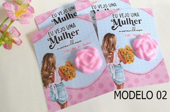 Lembrancinha Dia da Mulheres 8 de Março