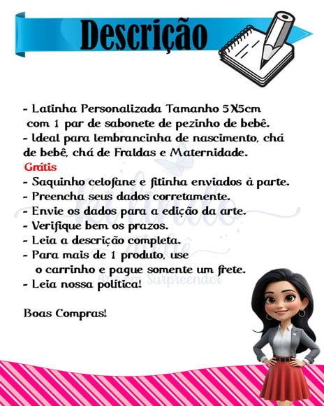 Sabonete de Pezinho na Latinha Ovelhinha