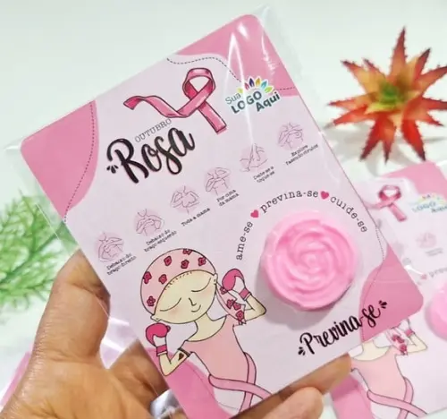 Cartão Lembrancinha Outubro Rosa