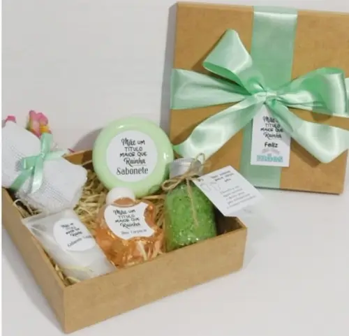 Kit Spa Cuidados Presente Dia das Mães Erva Doce