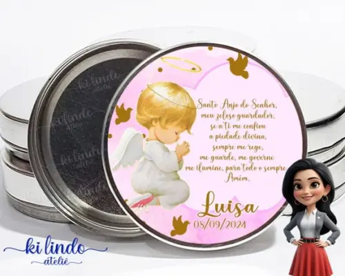 Latinha Personalizada para Lembrancinha de Batizado
