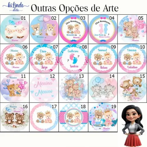 Lembrancinha de Chá Revelação