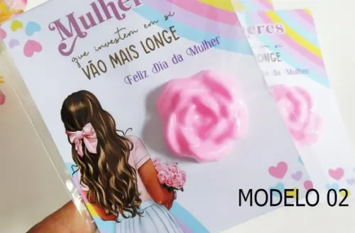 Lembrancinha Dia da Mulheres 8 de Março