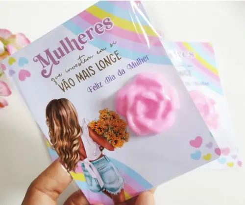 Lembrancinha Dia da Mulheres 8 de Março