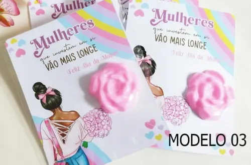 Lembrancinha Dia da Mulheres 8 de Março