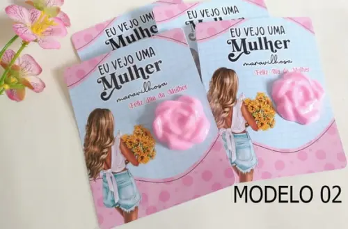 Lembrancinha Dia da Mulheres 8 de Março