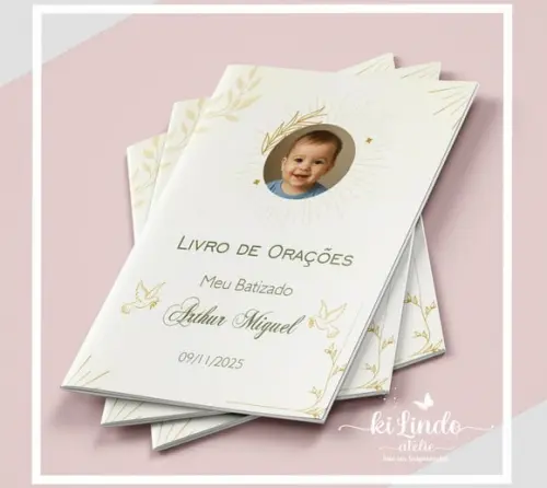 Livrinho de Oração Personalizado