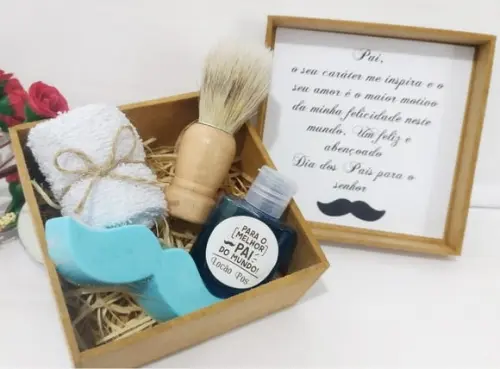 Kit Barbear Personalizado Dia dos Pais