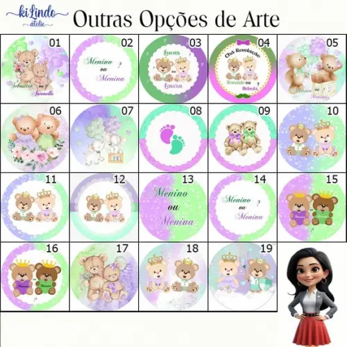 Lembrancinha de Chá Revelação Sabonetinho