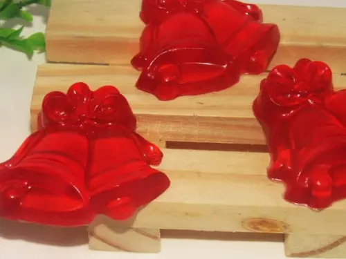 Lembrancinha de Natal Mini Sabonete Sino Cheirinho