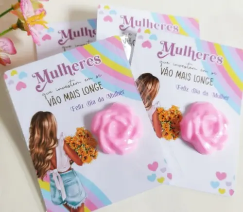 Lembrancinha Dia da Mulheres 8 de Março