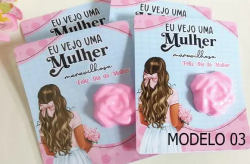 Lembrancinha Dia da Mulheres 8 de Março