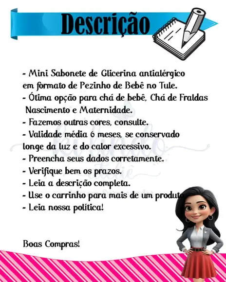 Sabonete de Pezinho no Tule