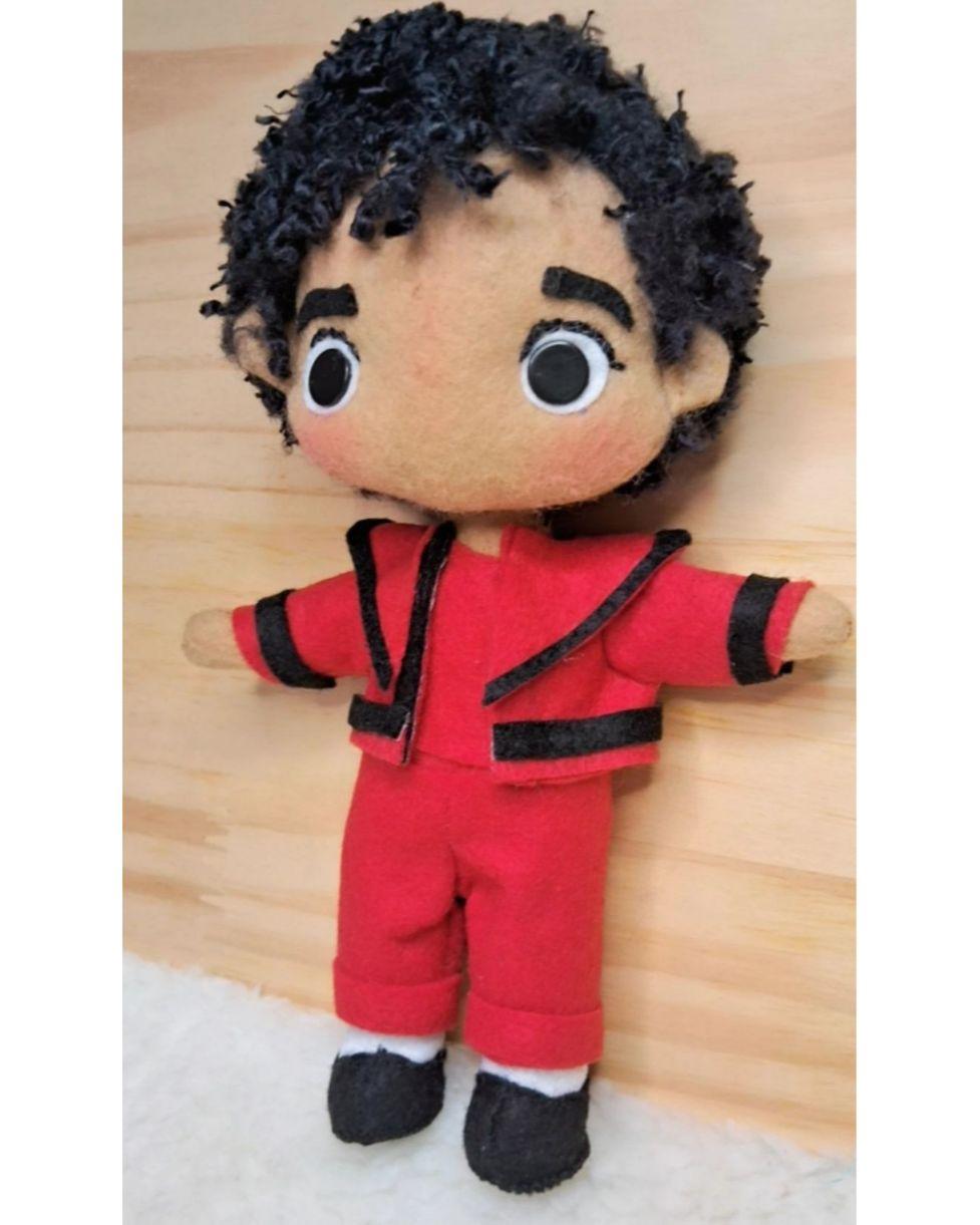 Boneco Michael Jackson