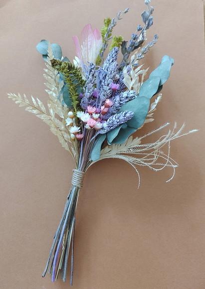 Mini Buque com Lavanda Desidratadas para Vasinho de 15cm
