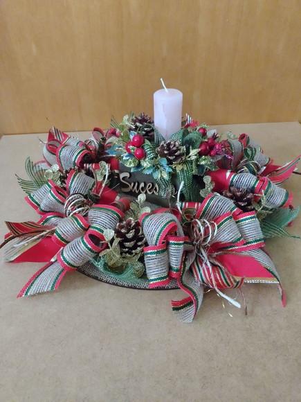 Guirlanda de Mesa para Arranjo de Natal