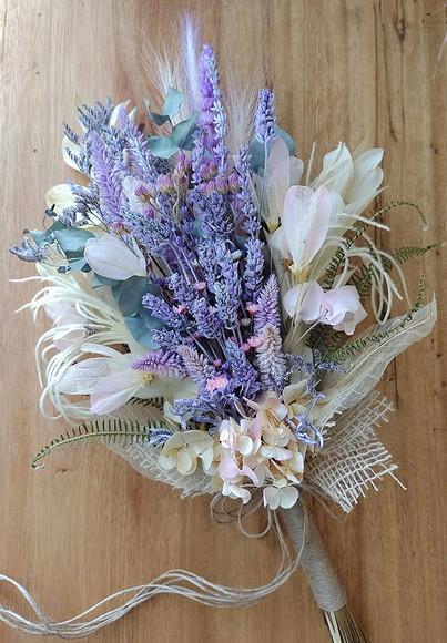 Buque de Noiva - Lavanda Desidratadas
