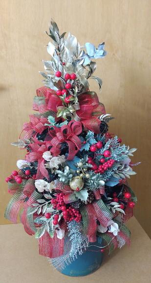 Arvore de Natal - Laços Vermelhos