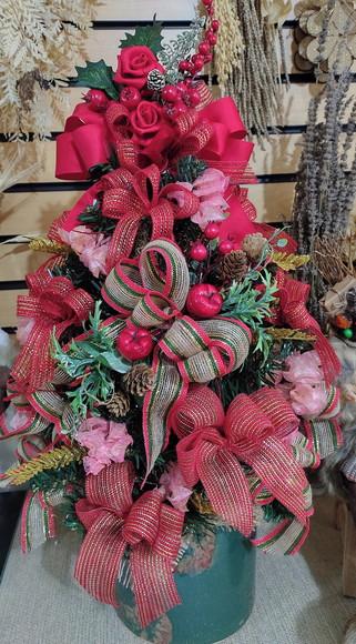 Arvore de Natal - Laços Vermelhos