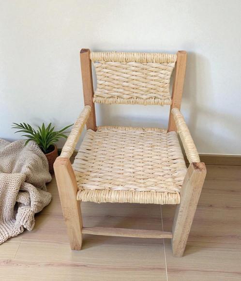 Cadeirinha de Palha com Braço (criança)