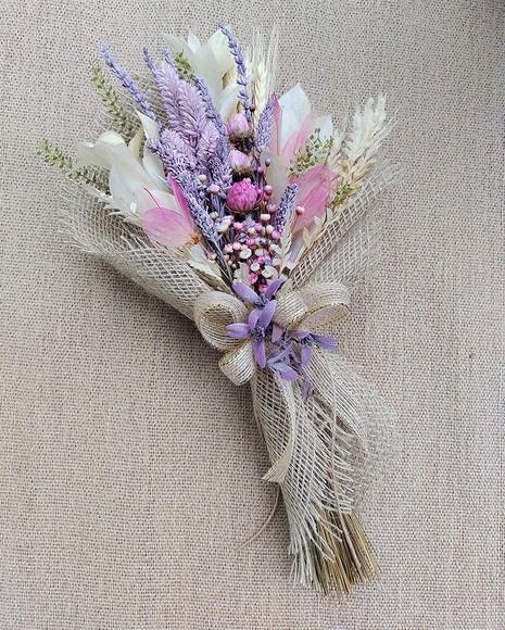 Mini Buque - Lavanda e Flores do Campo (25cm)