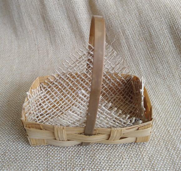 Mini Cesta de Bambu - 1