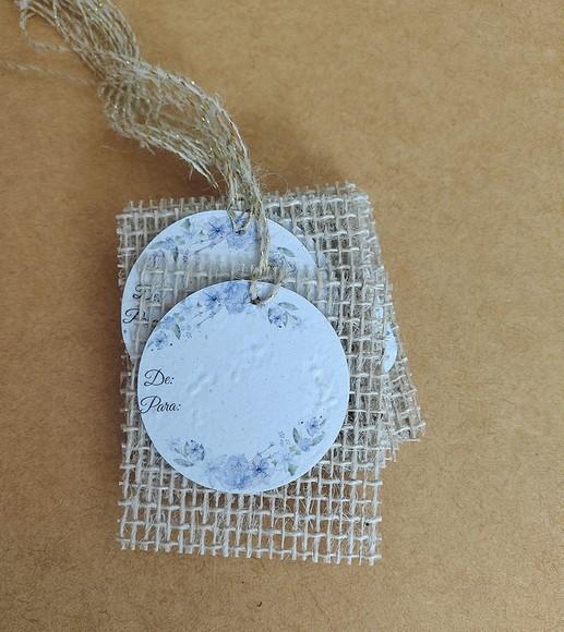 Kit Tag de para - Papel Semente Salsa (10 Unidades)