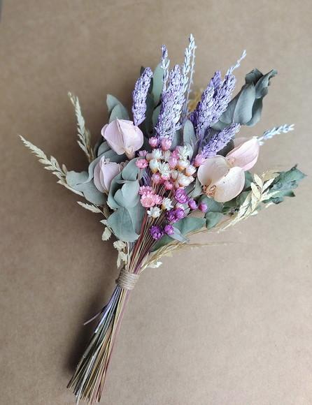 Mini Buquê Lavanda (25cm)