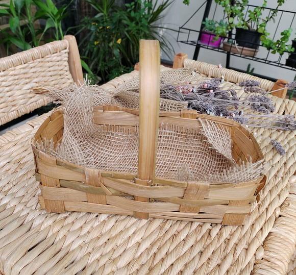 Mini Cesta de Bambu 4