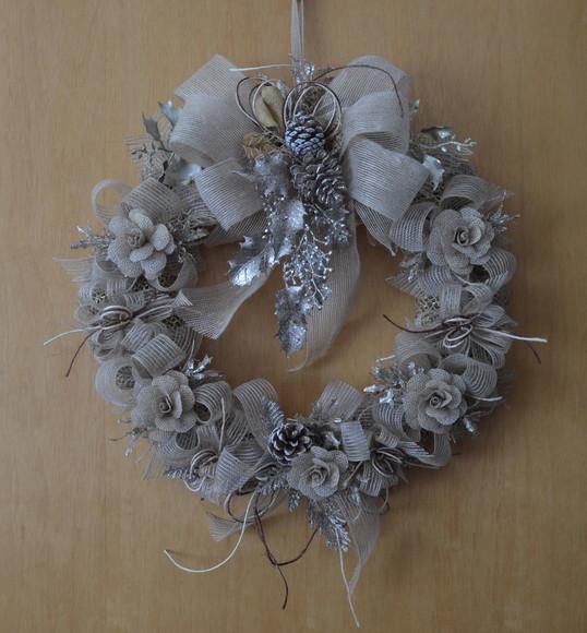 Guirlanda Rústica de Natal (46cm)