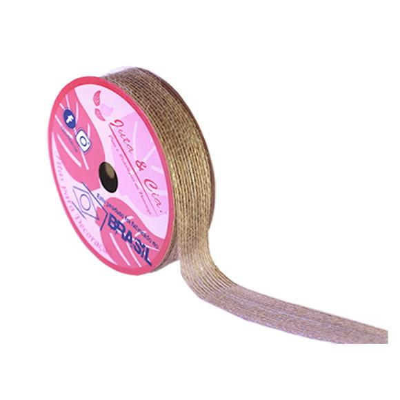 Fita de Juta 1020 - Trama Fechada (largura 2,0 Cm)