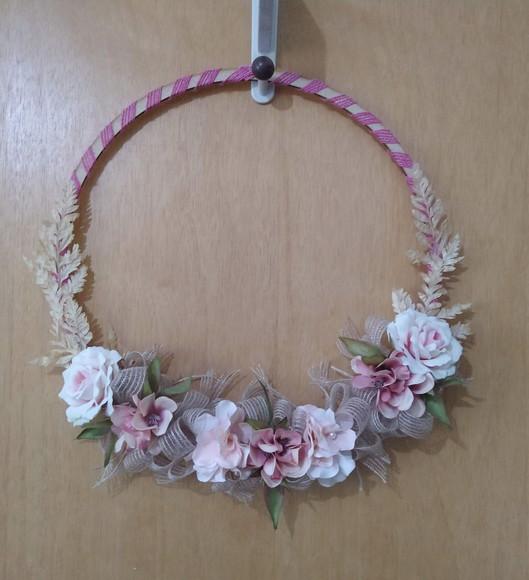 Guirlanda Floral - Rosa