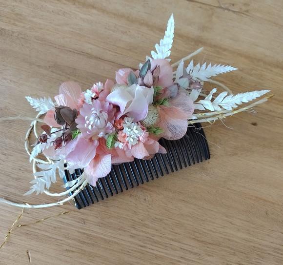 Pente Decorado - Rosé