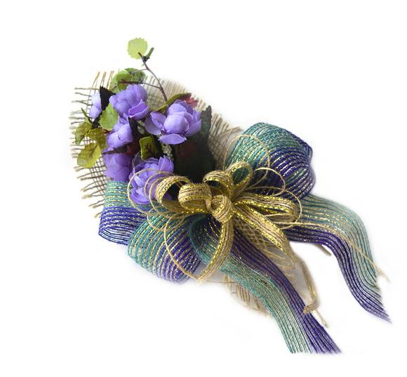 Buque de Flores para Decoração de Cestas