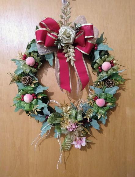 Guirlanda Rústica de Natal (42cm)