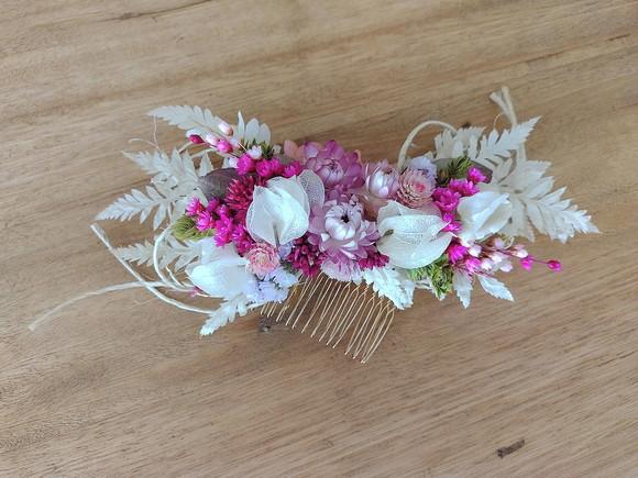 Pente Decorado - Pink