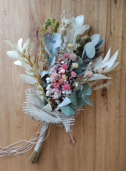 Buque de Noiva - Mix Flores Desidratadas
