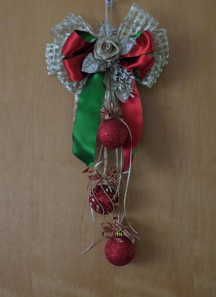 Laço para Porta - Natal Tradicional