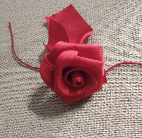 Flor de Fita - Vermelho