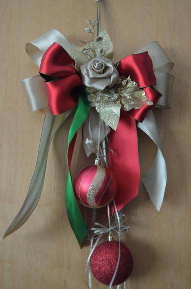 Laço para Porta - Natal Tradicional